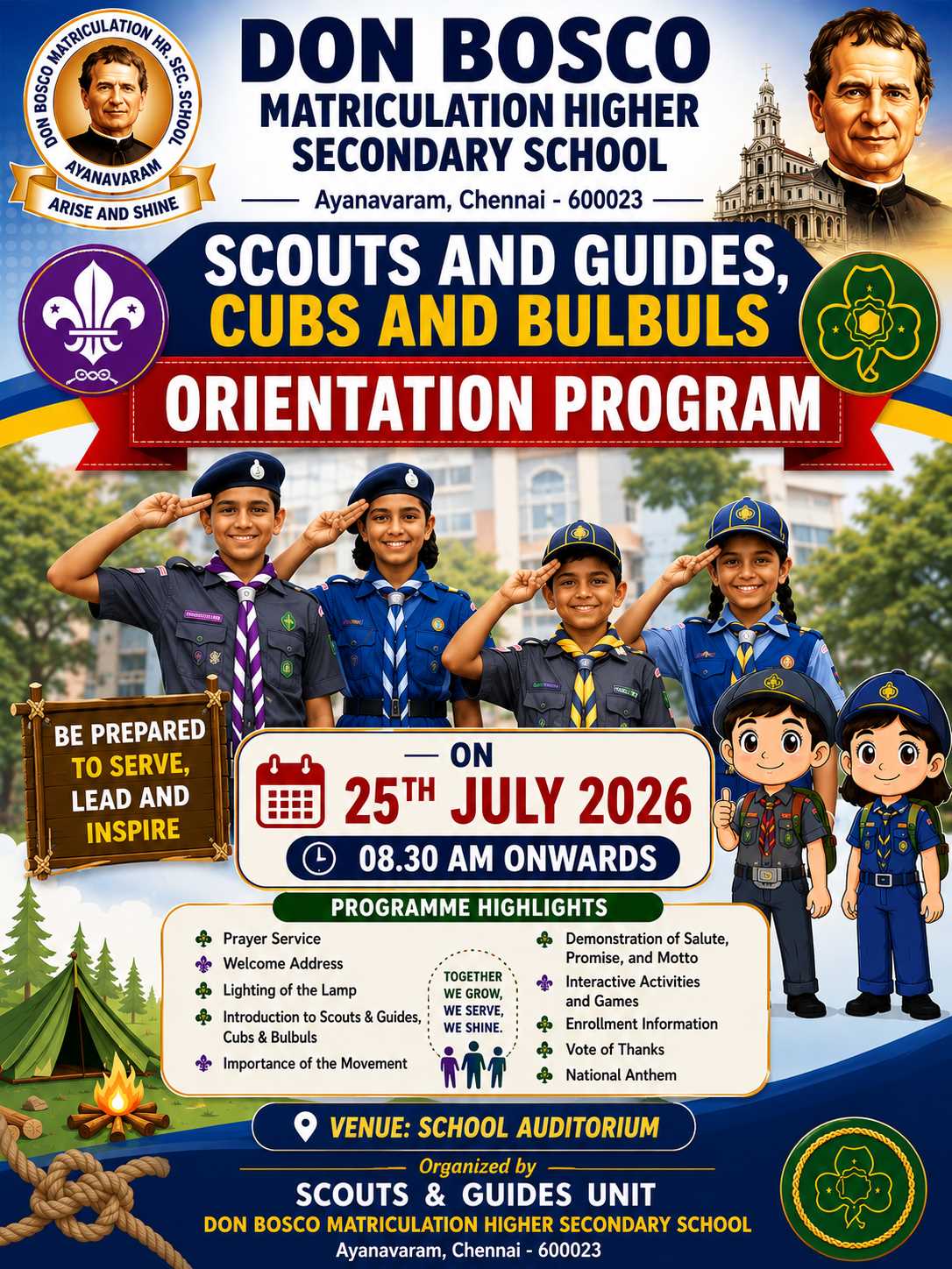 PROVINCE LEVEL SCOUTS AND GUIDES MEET - 2026